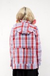BRIANNA JACKET RED CHECKS